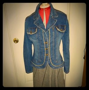 Vezucci Taylor shape Denim Jacket